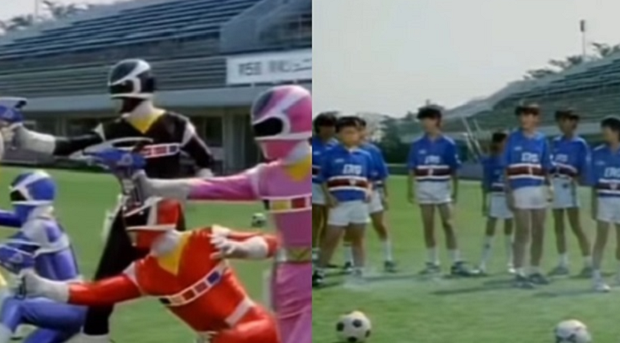 Sampdoria e Power Rangers: la serie giapponese più senza senso degli anni ‘90