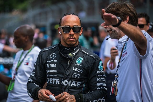 Formula 1, GP Las Vegas: Hamilton punta al sorpasso di Pérez