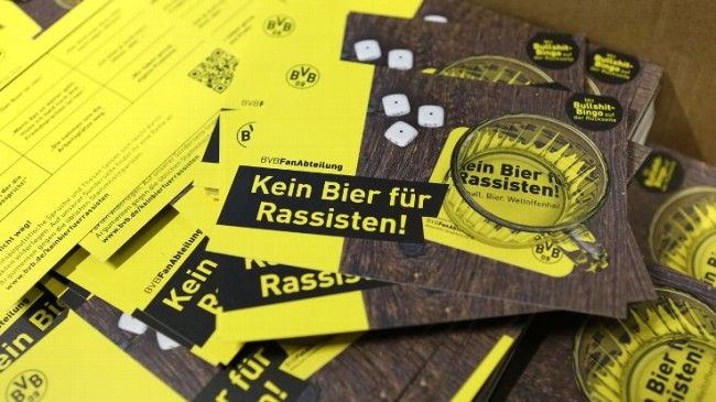 A Dortmund i tifosi razzisti del Borussia non bevono birra