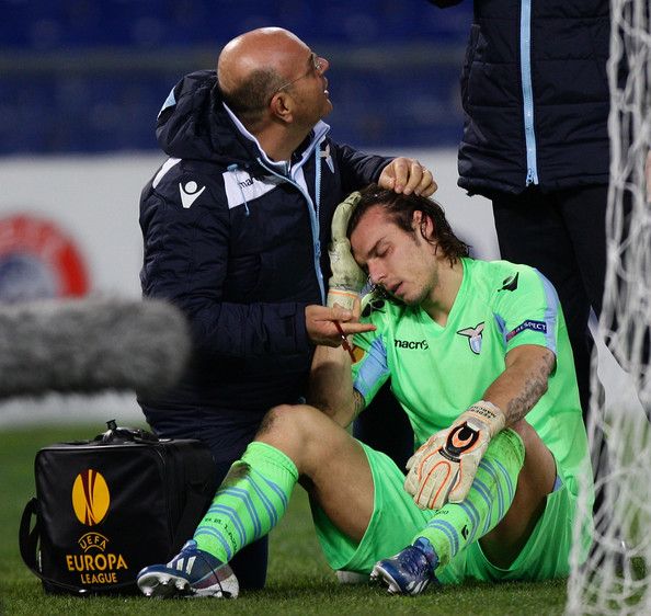 Lazio, Marchetti si è fratturato il setto nasale in allenamento: oggi si opera