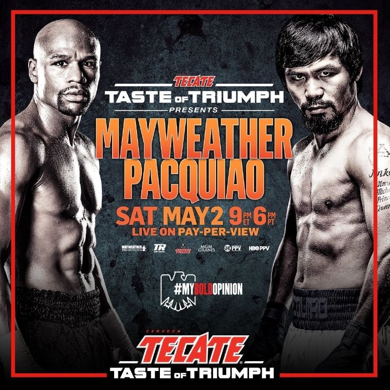 Boxe, pesi Welter: sfida del secolo Mayweather-Pacquiao