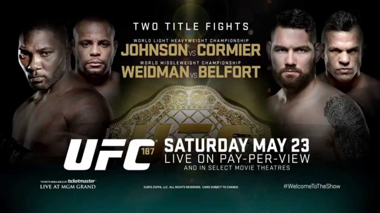 UFC 187: Johnson-Cormier per il titolo