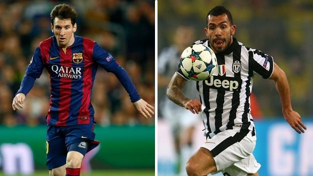 Marcatori Champions League: Messi sfida Tevez