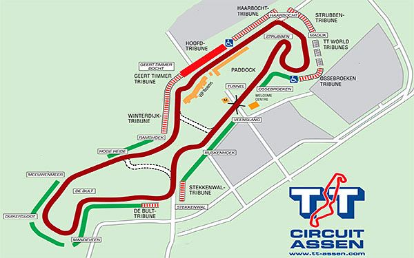 Moto: TT Assen, Rossi in pole e primo favorito per domani