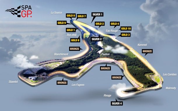 F1: Gp Belgio, dalle libere il ruggito delle Mercedes