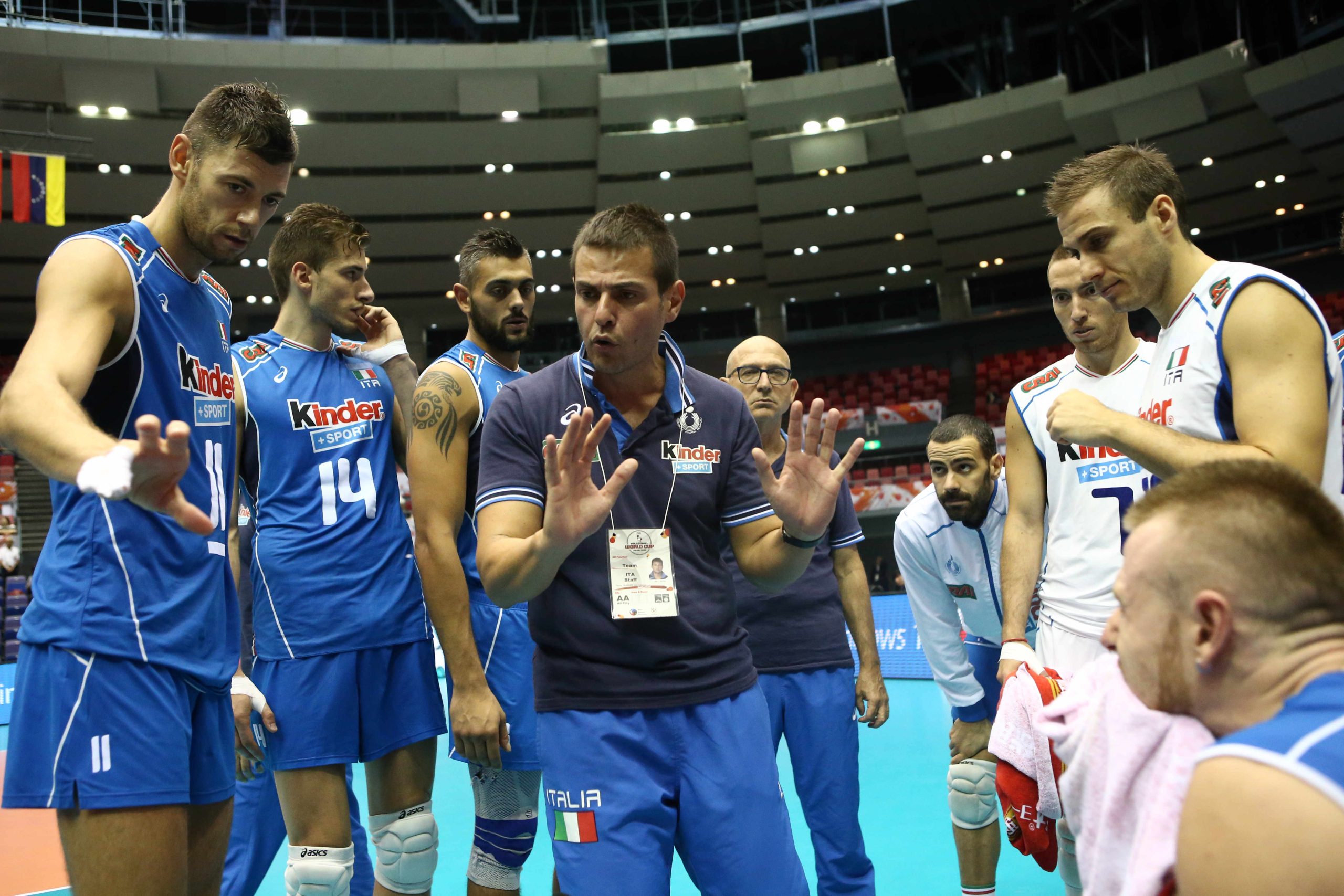 Volley: World Cup, azzurri contro l’Egitto a caccia del tris