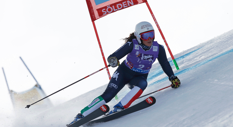 Sci: Cdm Soelden, nel gigante l’urlo della Brignone