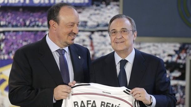 Real Madrid, Perez rassicura Benitez: “Resta con noi”