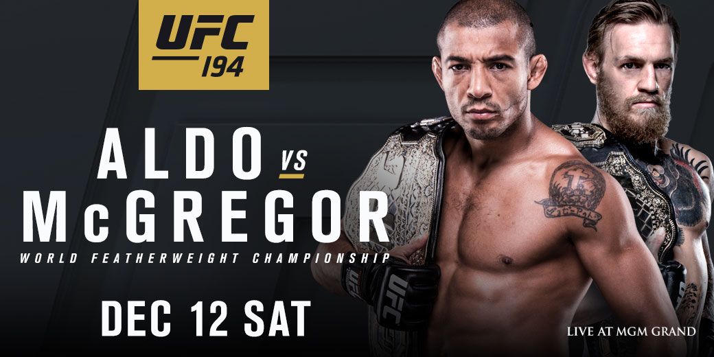 UFC 194: Aldo-McGregor è l’incontro dell’anno