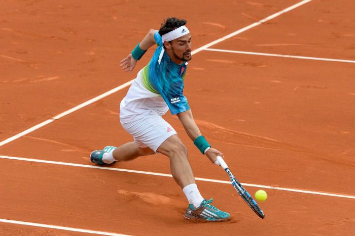 Fognini unico italiano ai quarti di finale