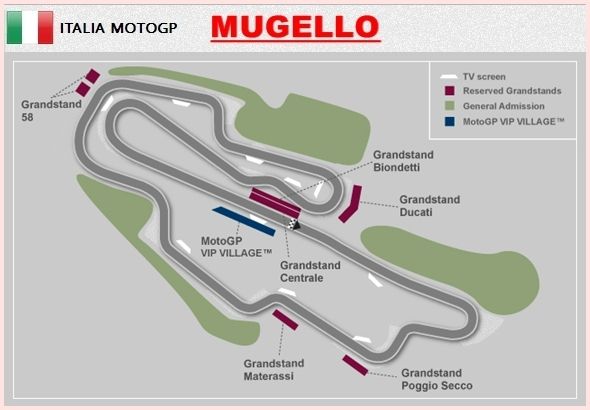 Moto: Gp Italia, lampo di Iannone nelle libere e Rossi sesto