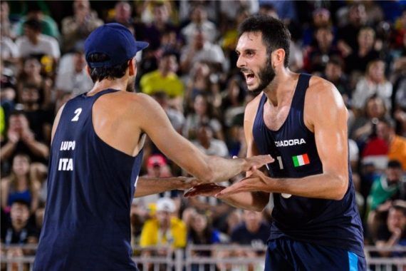 Rio 2016, beach volley: derby azzurro al maschile, scoglio Usa per Menegatti-Giombini