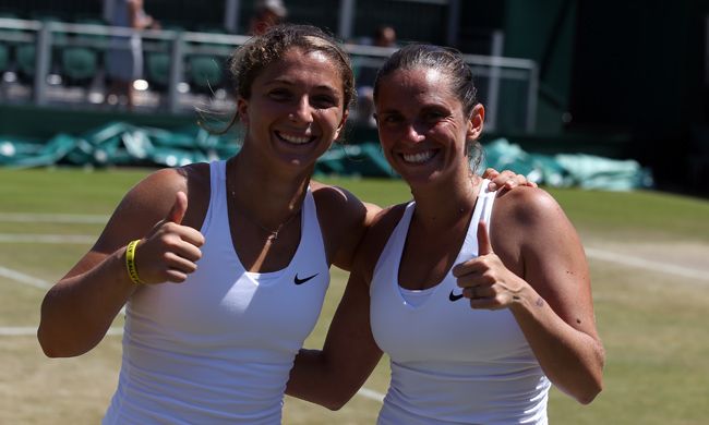 Rio 2016, tennis: la pioggia rinvia a oggi il doppio Errani/Vinci contro le ceche Safarova/Strycova