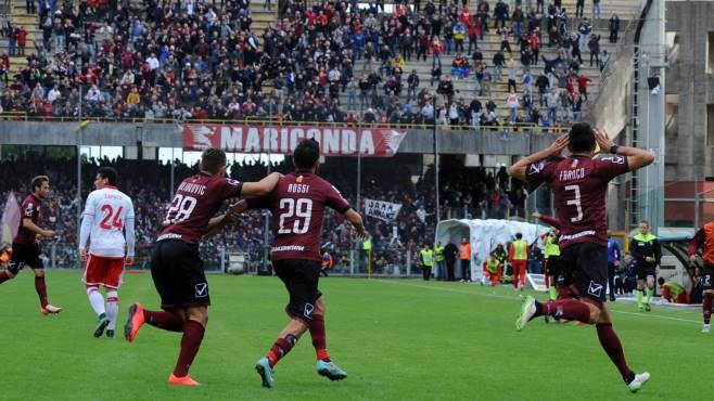 La serie B chiude la 16a giornata con Salernitana-Pro Vercelli