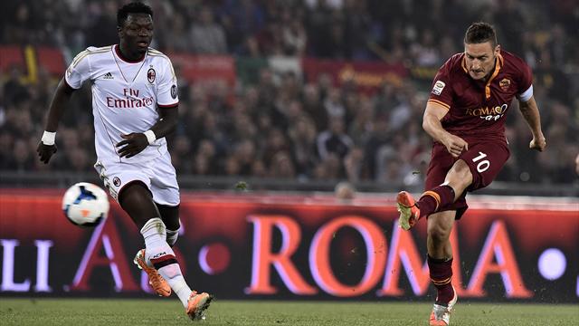Serie A: Roma-Milan, la notte delle seconde in classifica