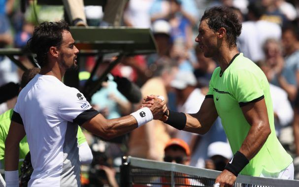 Tennis, a Madrid scontro Nadal-Fognini. Debutta anche Novak Djokovic