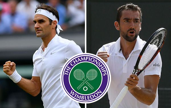 Wimbledon: alle ore 15 Federer sfida Cilic per la leggenda
