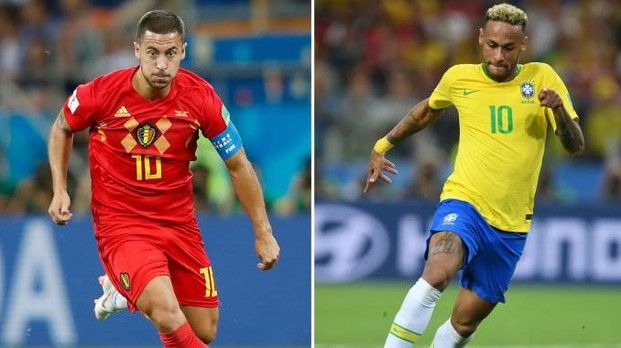 Mondiali 2018, quarto di finale stellare tra Brasile e Belgio (ore 20)