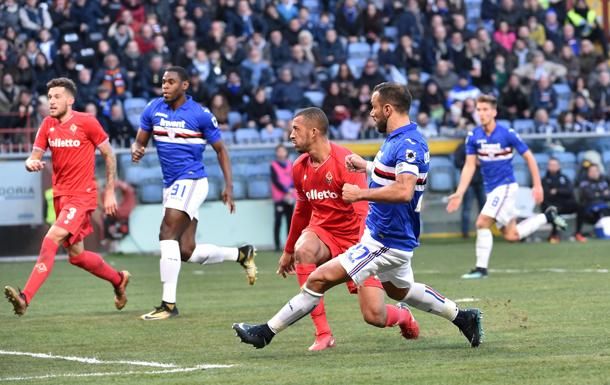 Serie A, alle ore 19 il recupero tra Sampdoria e Fiorentina
