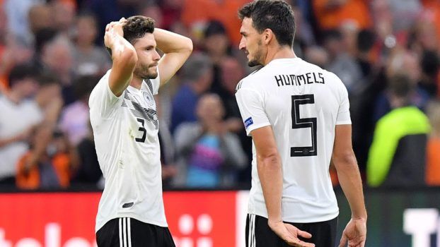 Nations League: la Germania a rischio retrocessione contro la Francia