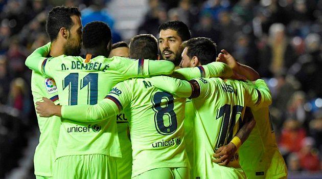 Copa del Rey: nuova goleada del Barcellona col Levante?