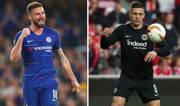 Jovic e Giroud, obiettivo finale e titolo di capocannoniere