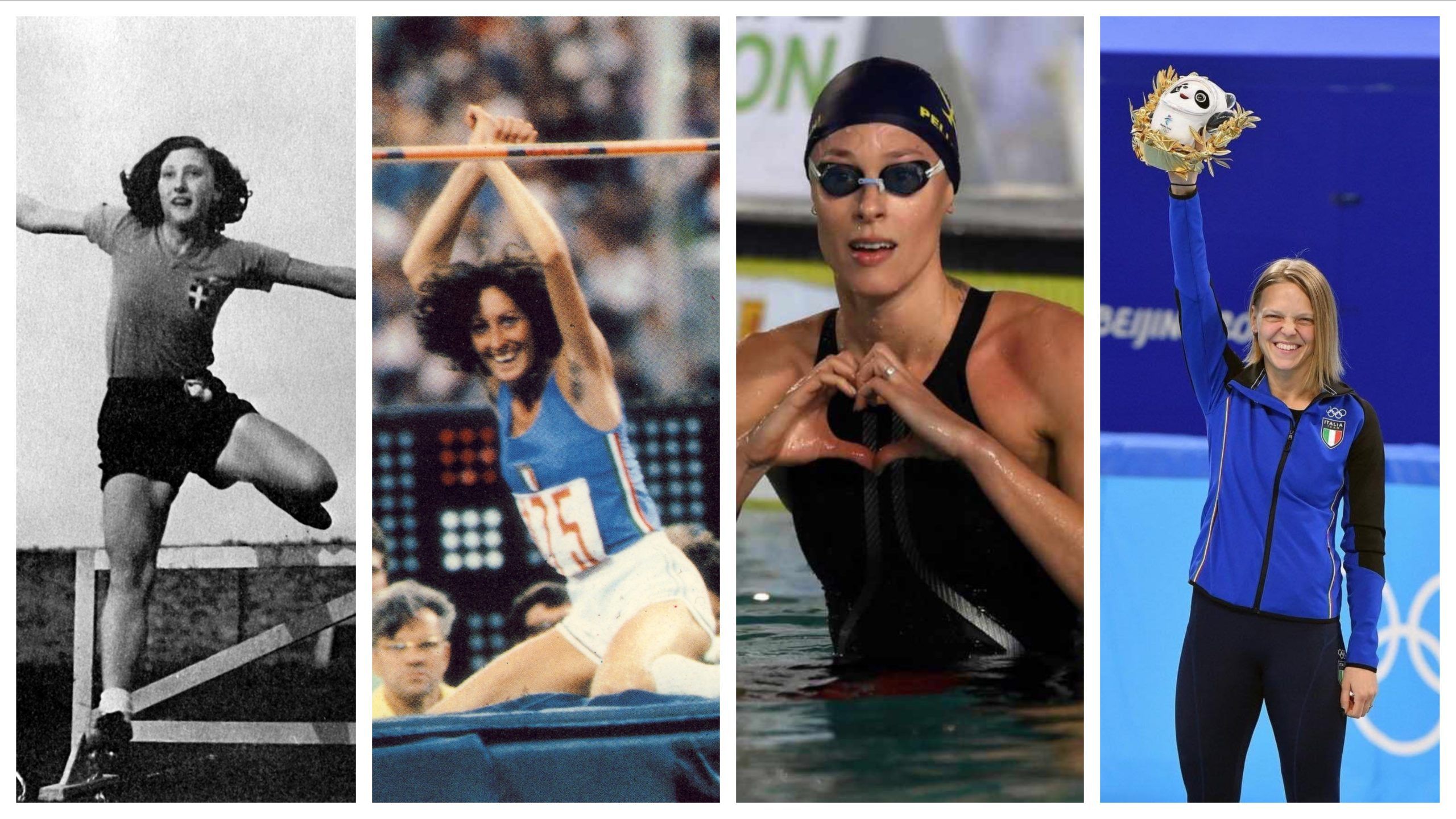 Lo sport è donna: le protagoniste azzurre di ieri e di oggi