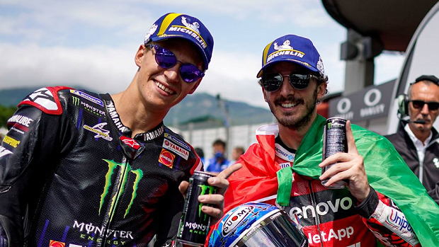 Quartararo e Bagnaia