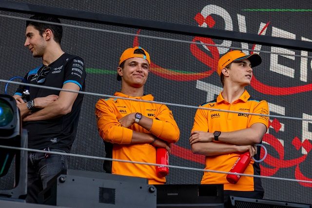 Norris Piastri McLaren