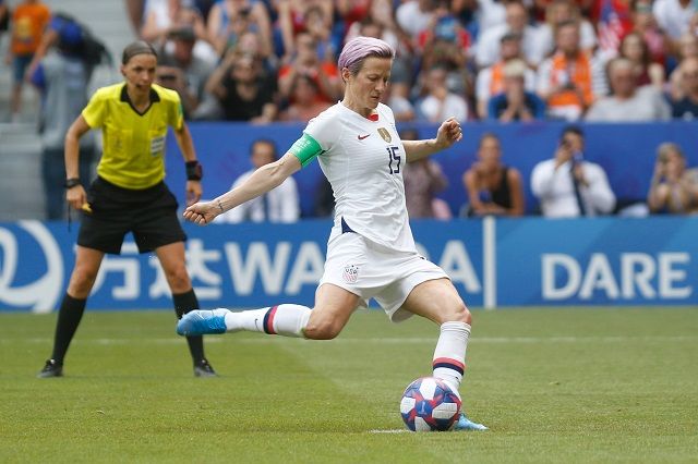 Megan Rapinoe nazionale americana di calcio