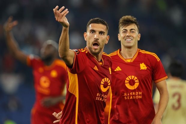 Lorenzo Pellegrini con El Shaarawy