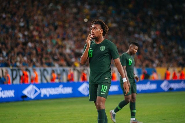 Alex Iwobi Nigeria Coppa d'Africa