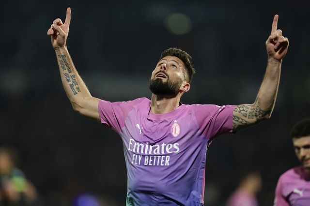 Giroud AC Milan Serie A