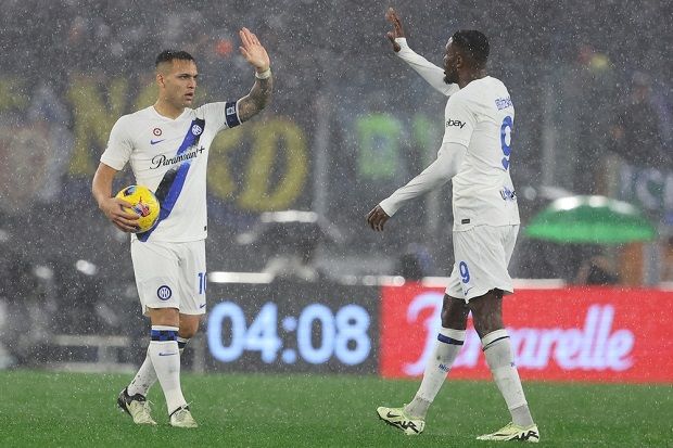 Marcus Thuram e Lautaro Martinez