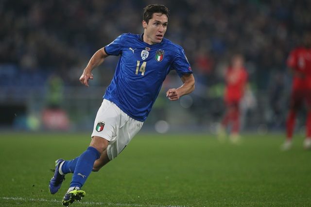 Federico Chiesa Azzurri Venezuela - Italia