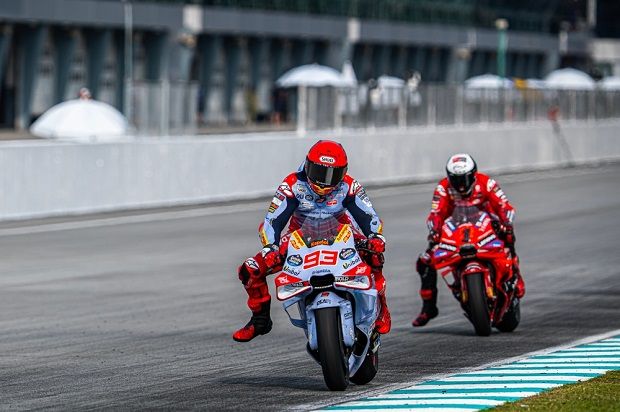 Marc Marquez e Francesco Bagnaia