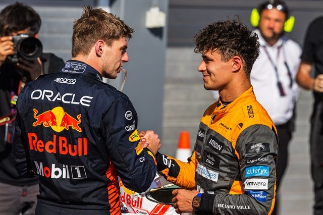 Max Verstappen Lando Norris Formula 1