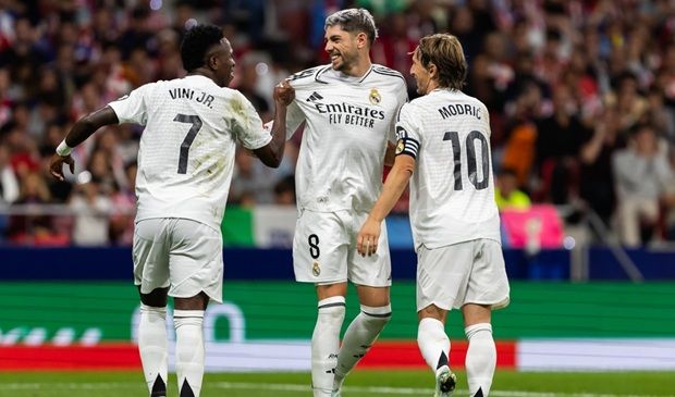 Vinicius, Valverde e Modric