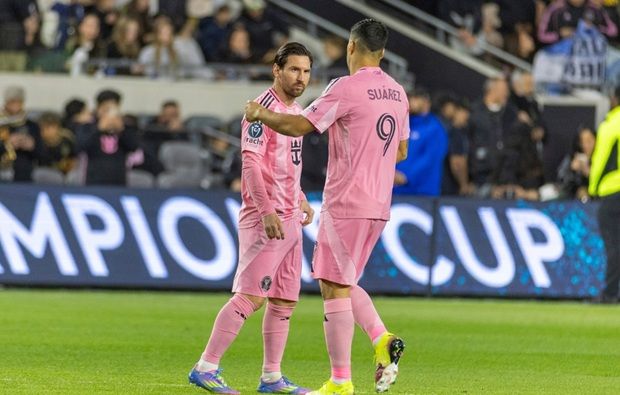 Lionel Messi e Luis Suárez