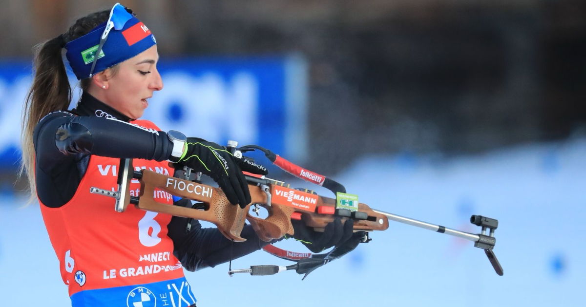 Lisa Vittozzi, Olimpiadi Invernali Milano-Cortina (Shutterstock)