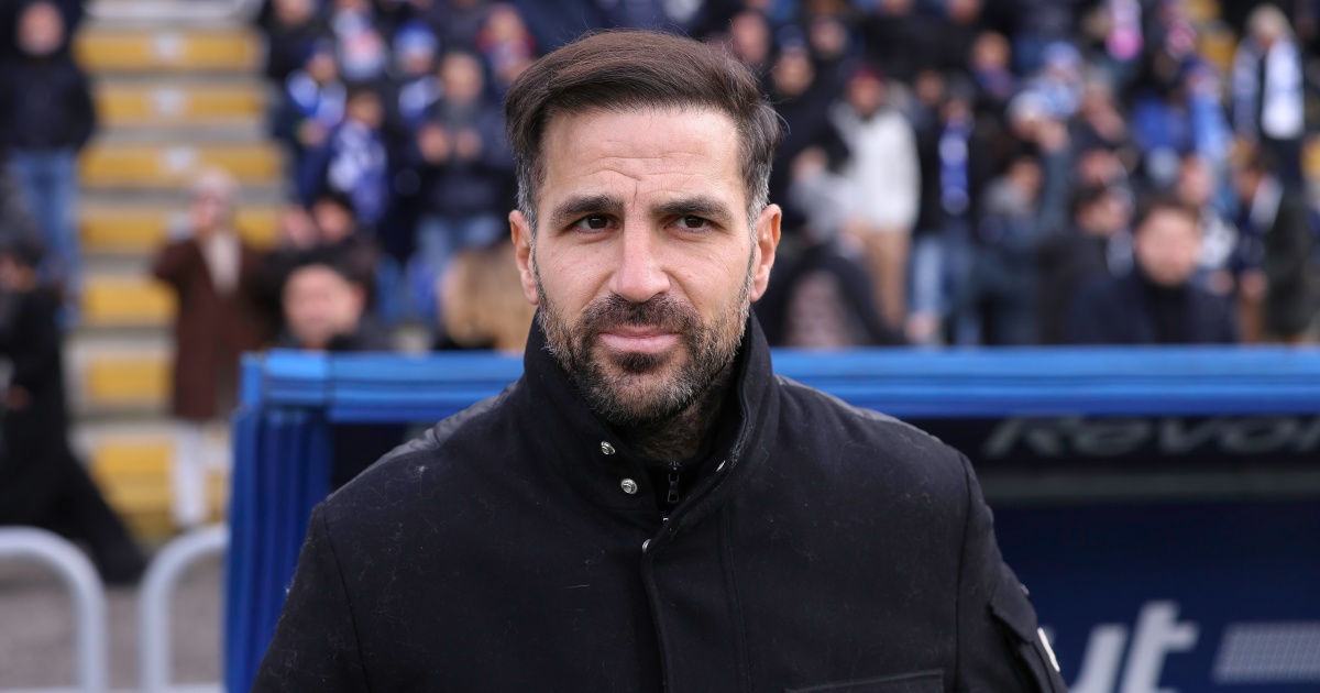Cesc Fabregas, allenatore del Como