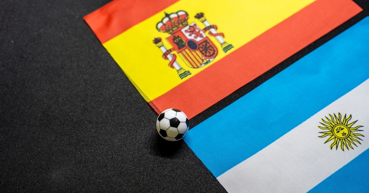 Spagna-Argentina (foto Shutterstock)