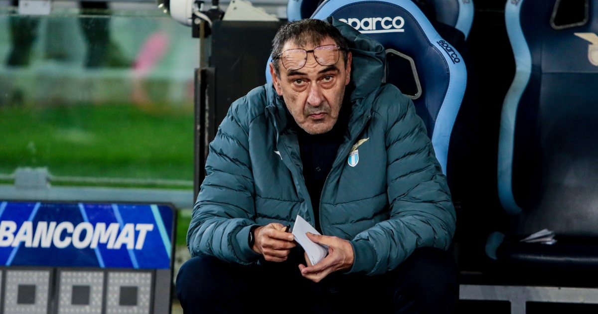 Maurizio Sarri, allenatore della Lazio