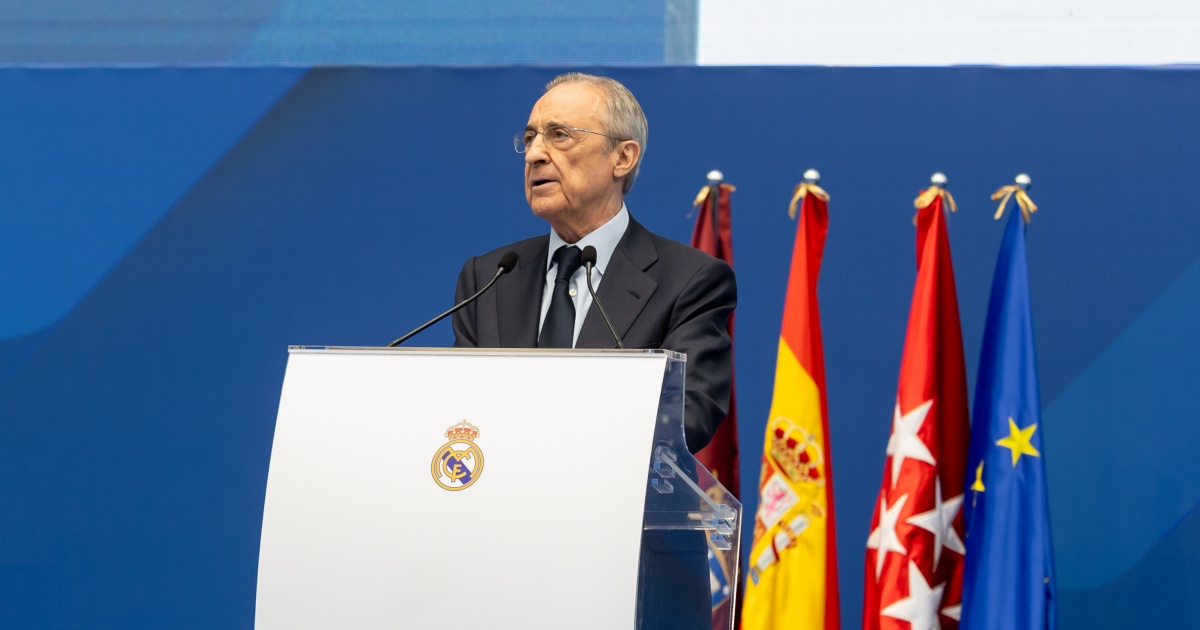 Florentino Perez, presidente del Real Madrid