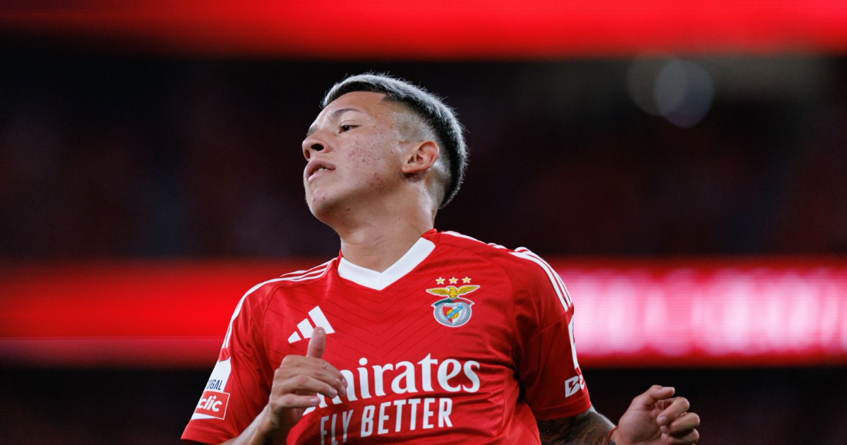 Prestianni, Benfica (Shutterstock)