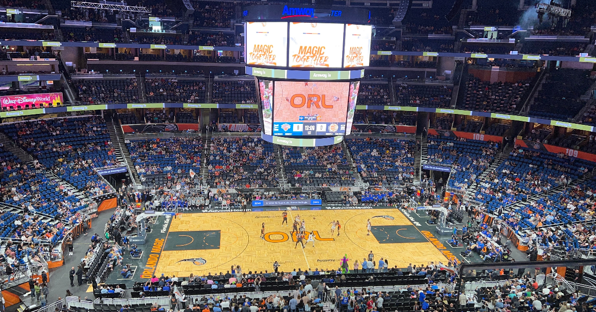 Stadio NBA, Basket (Shutterstock)