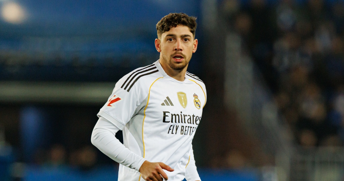 Federico Valverde, centrocampista del Real Madrid