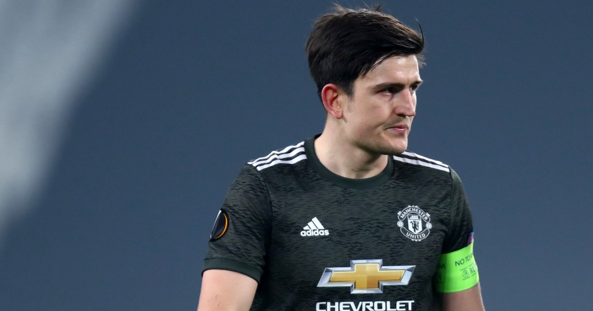 Harry Maguire, difensore del Manchester United e della nazionale inglese