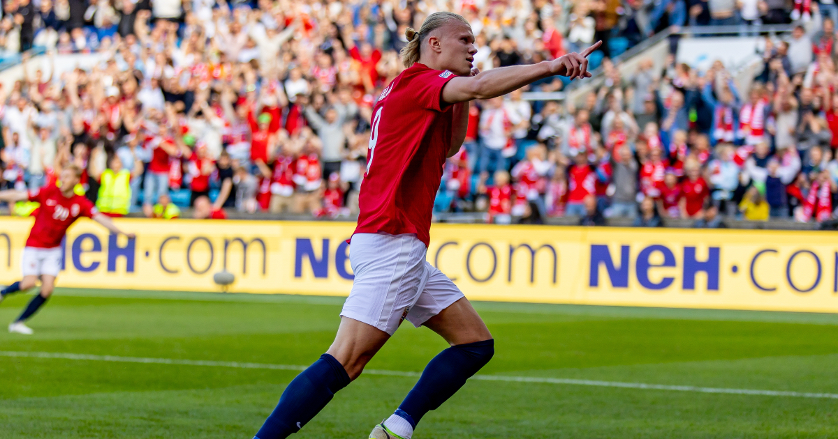 Erling Haaland, Norvegia (Shutterstock)