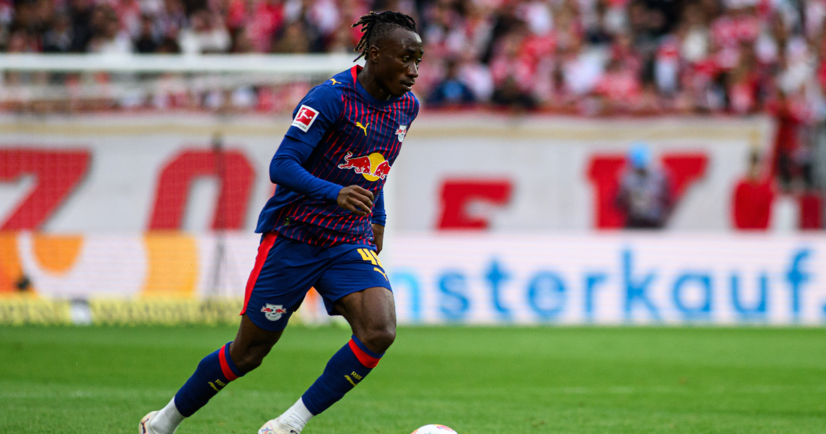 Yan Diomande, Lipsia (Shutterstock)